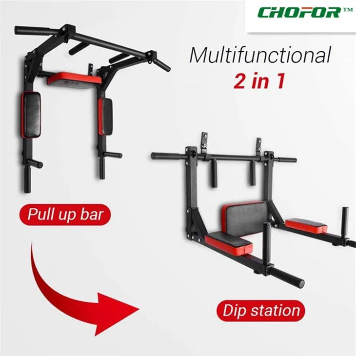 Wall Mounted Multi Grip Pull Up Bar